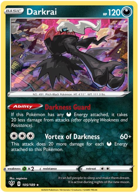 2020 darkrai pokemon card.